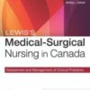 Lewis's Medical-Surgical Nursing in Canada: Assessment and Management of Clinical Problems, 5th Edition