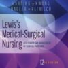 Study Guide for Lewis’s Medical-Surgical Nursing: Assessment and Management of Clinical Problems, 12th edition (Original PDF