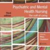 Psychiatric and Mental Health Nursing: The craft of caring, 3rd Edition 2022 Epub+converted pdf