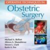 Operative Techniques in Obstetric Surgery