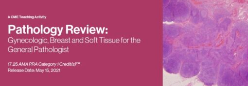 2021 Pathology Review: Gynecologic, Breast and Soft Tissue for the General Pathologist (CME VIDEOS)