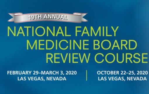 CCME The National Family Medicine Board Review Self-Study Course 2020