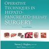 Operative Techniques in Hepato-Pancreato-Biliary Surgery