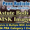 2023 Penn Radiology Astute Body and MSK Imaging 