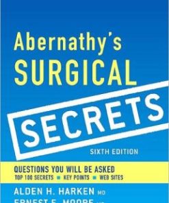 Abernathy’s Surgical Secrets, 6th Edition