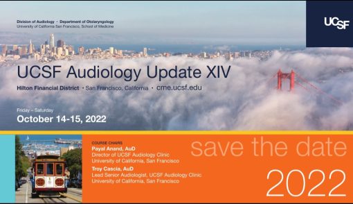 UCSF Audiology Update XIV – 2022