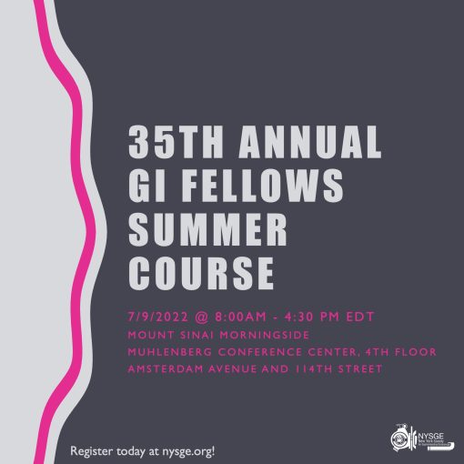 New York Society For Gastrointestinal Endoscopy 35th The Annual GI Fellows Summer Course 2022 (Videos)