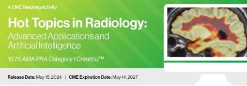 2024 Hot Topics in Radiology: Advanced Applications and Artificial Intelligence ? DocMedED (Videos)