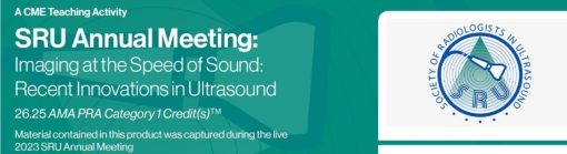 SRU Annual Meeting: Imaging at the Speed of Sound: Recent Innovations in Ultrasound 2024 (Videos)