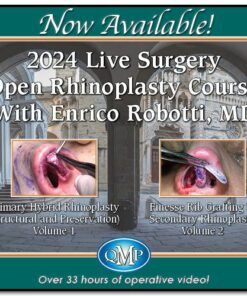 2024 Live Surgery Open Rhinoplasty Course With Enrico Robotti